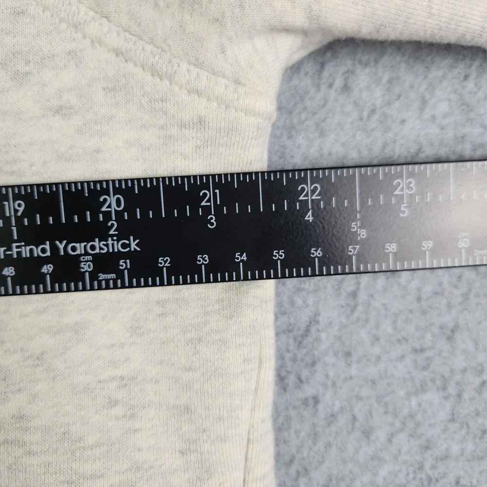 Banana Republic Hoodie Mens Medium Oatmeal Heather Cotton Pullover Raglan Sleeve